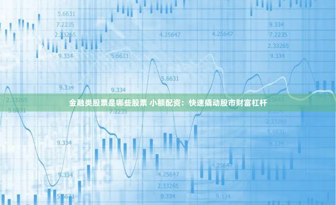 金融类股票是哪些股票 小额配资：快速撬动股市财富杠杆