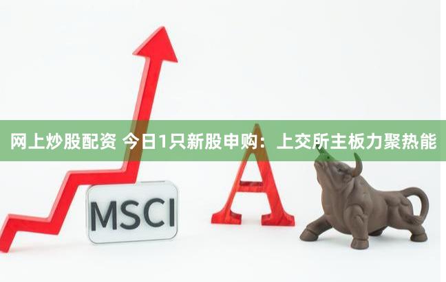 网上炒股配资 今日1只新股申购：上交所主板力聚热能