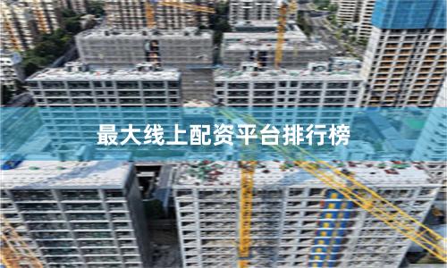 最大线上配资平台排行榜